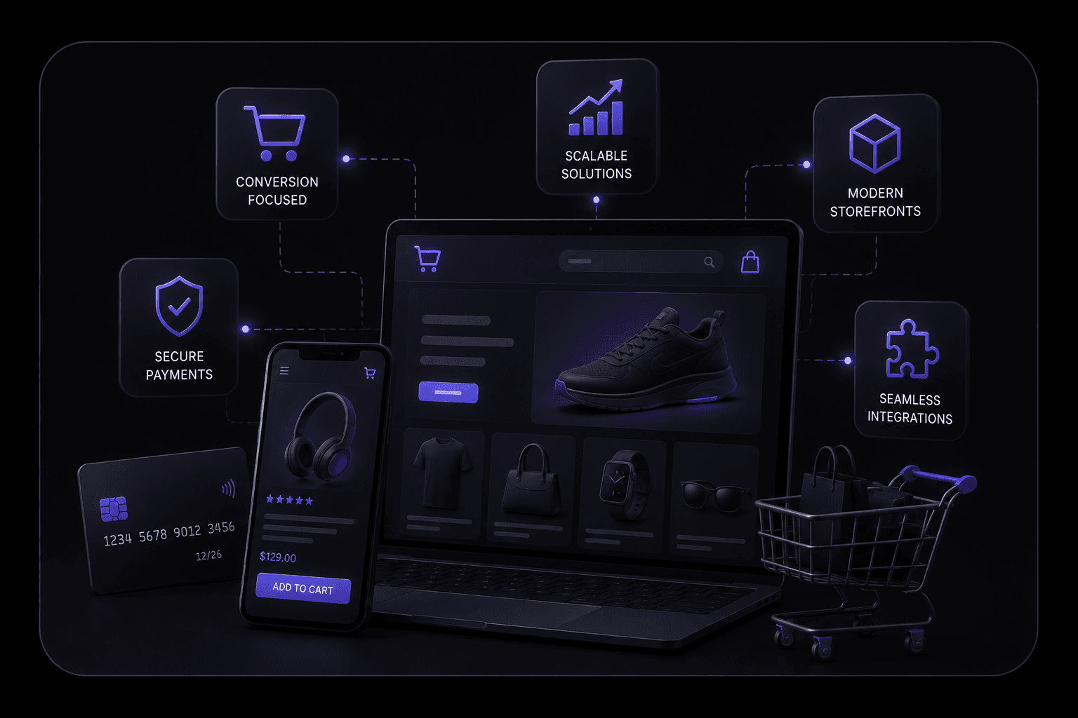 E-commerce website development