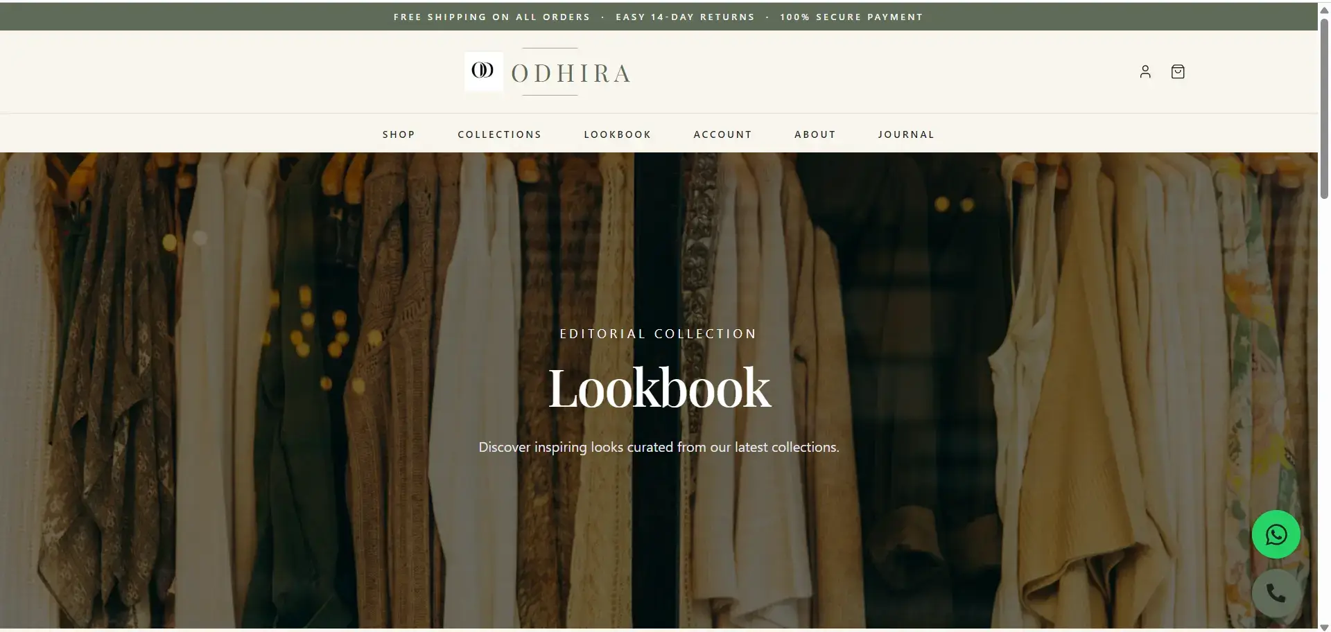 Odhira beauty products online store